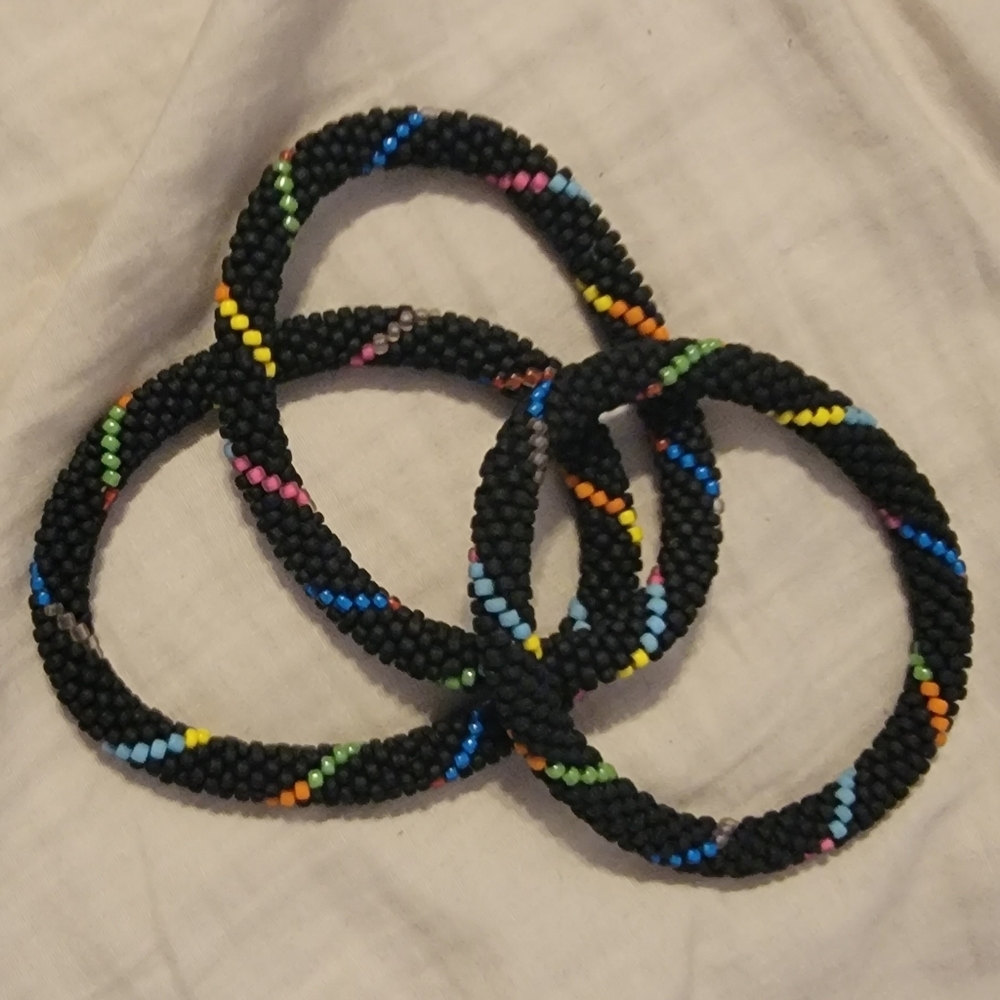 Aide through trade bracelets x3